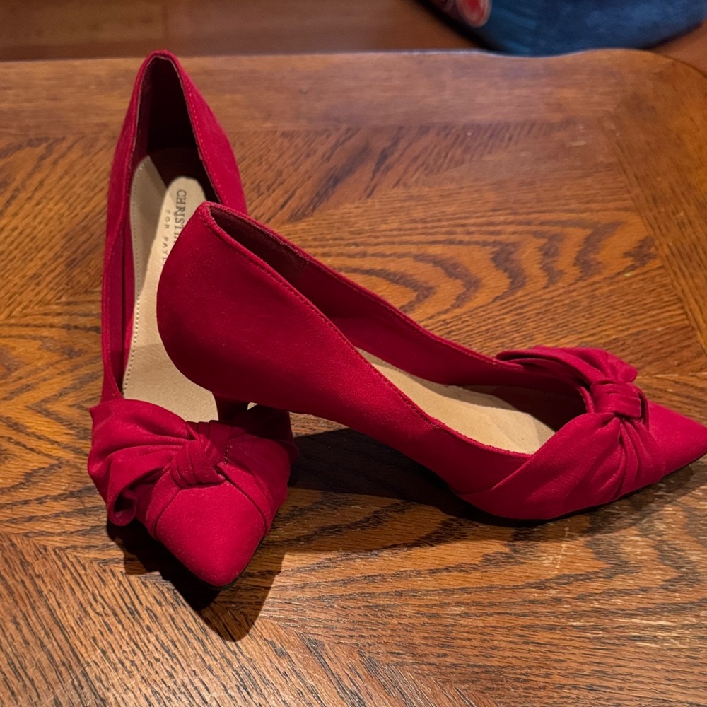 Christian Siriano Bold Red Heels